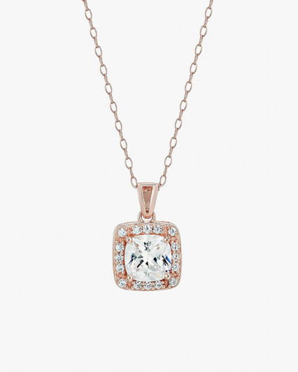 Rose gold daily wear necklace