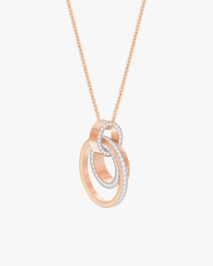 Rose gold daily wear necklace