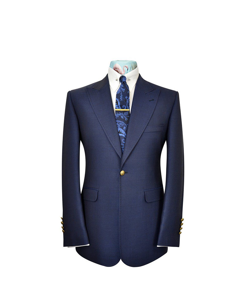 Contemporary Blue Suit