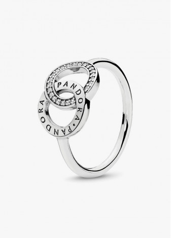 Silver Crystal Designer Ring
